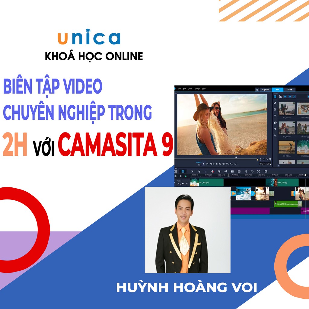 FULL khóa học DỰNG PHIM- Biên tập video chuyên nghiệp chỉ trong 2 giờ học với phần mềm Camtasia 9.0