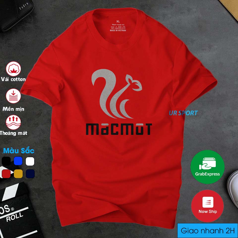 Áo thun nam cổ tròn Macmot thời trang cá tính, chất vải cotton 4 chiều cao cấp thoáng mát