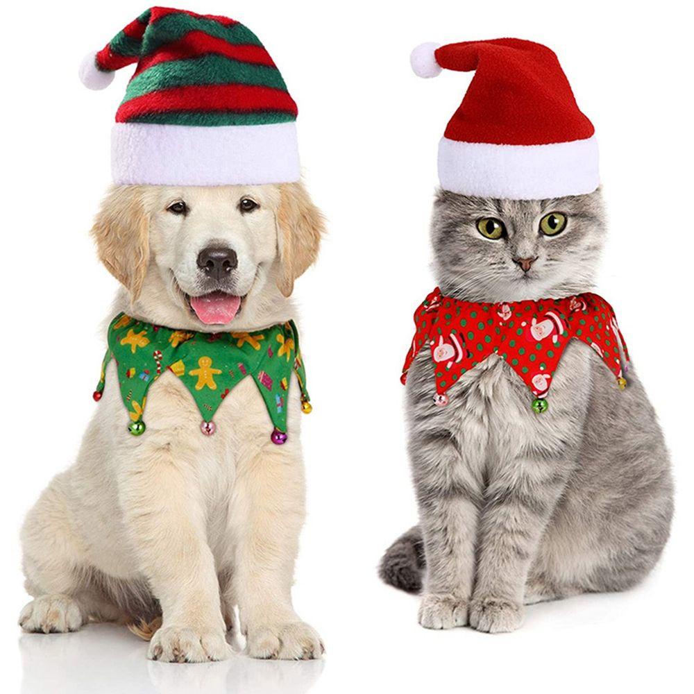 Vòng Cổ Có Chuông Giáng Sinh Cho Thú Cưng