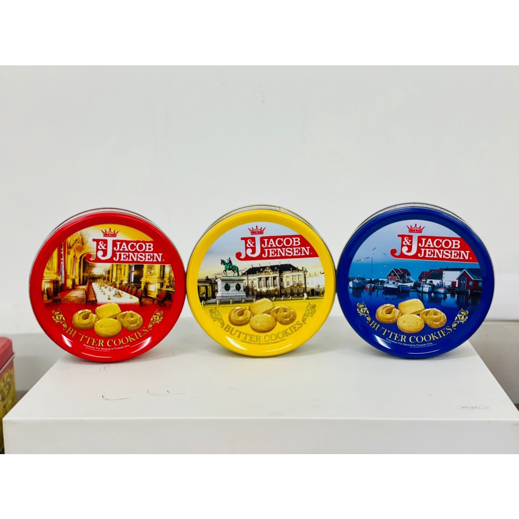 Bánh Quy Bơ Jacob Jensen Hộp thiếc 114gr