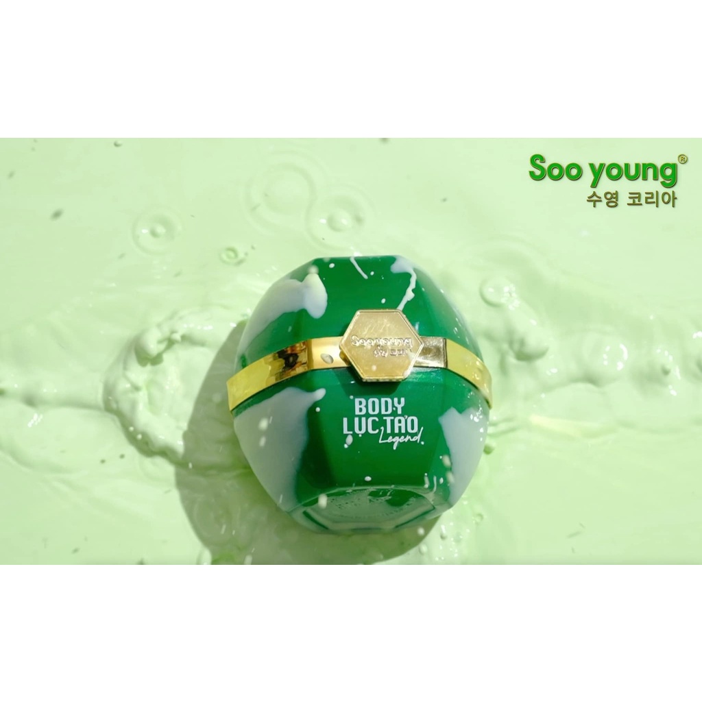 Mẫu Mới Kem Body Lục Tảo Legend Soo Young 250g Chính Hãng - Tặng Kích Trắng