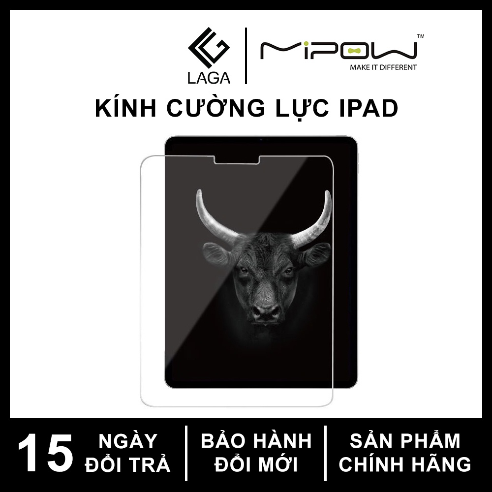 Kính Cường Lực Mipow Kingbull Premium HD Cho iPad Pro 12.9 / Pro 11 / Air 10.9 / Mini 6 8.3