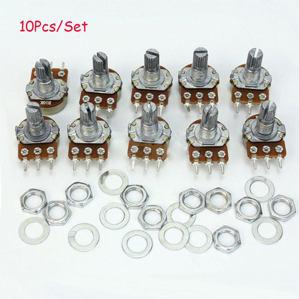 Chiết Áp Xoay 10x 100% Đai Ốc Chuyên Dụng