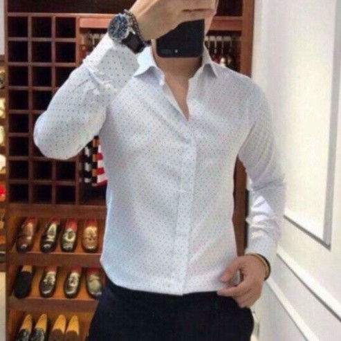 Áo Sơ Mi Nam Dài Tay Họa Tiết Cực Sang | BigBuy360 - bigbuy360.vn