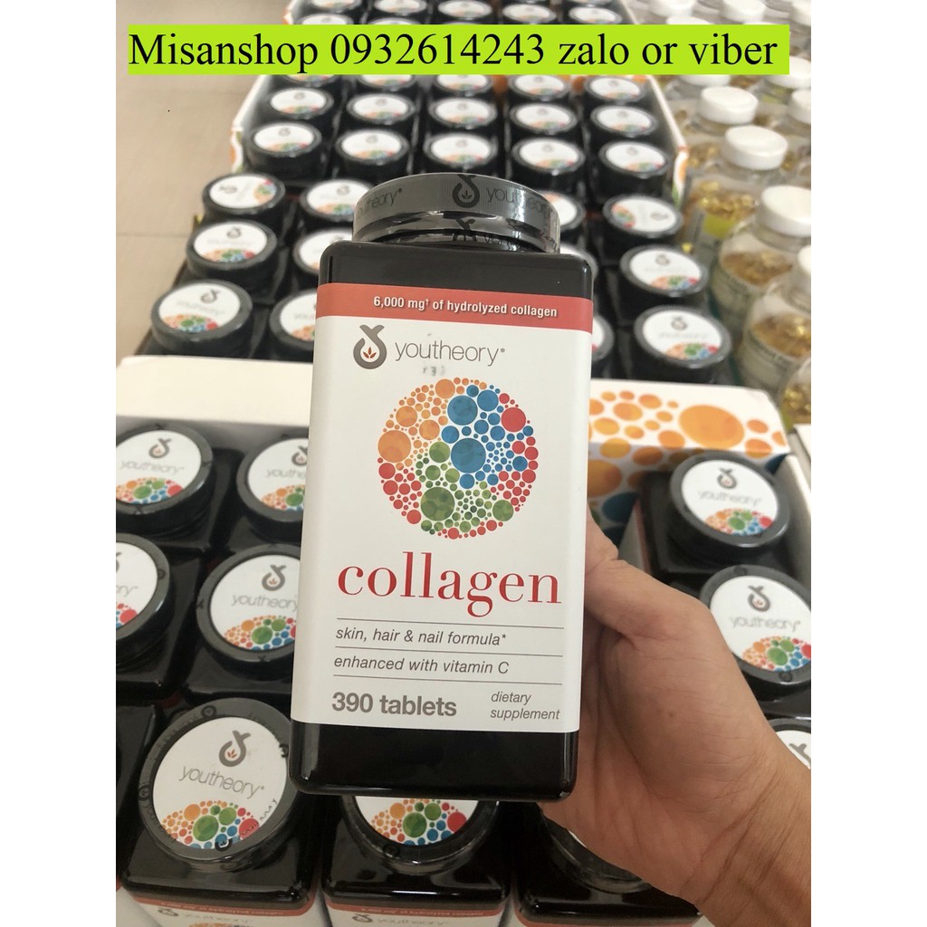 Youtheory collagen 390 viên tuyp 123 chính hãng Mỹ | BigBuy360 - bigbuy360.vn