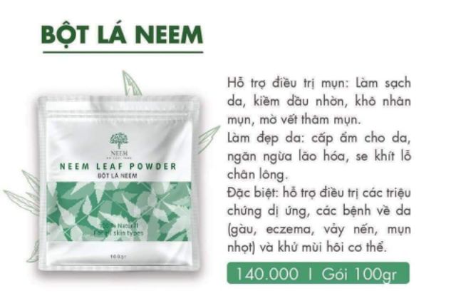 Bột Neem - Nụ Cười Vàng