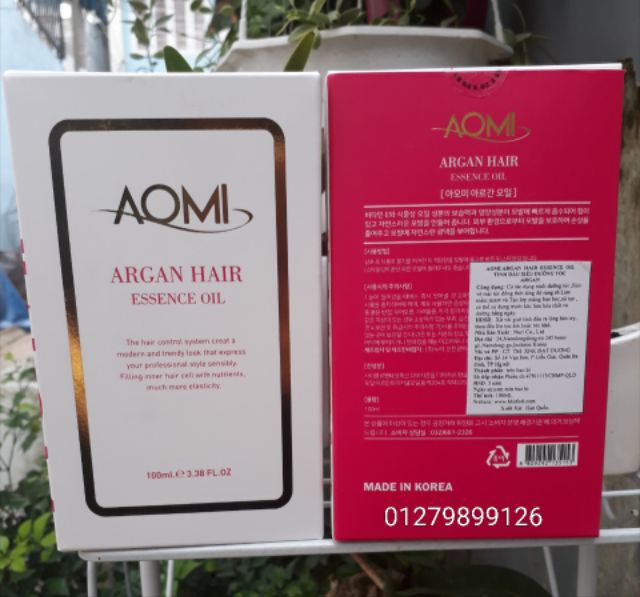 TINH DẦU SIÊU DƯỠNG TÓC AOMI ARGAN ESSENCE OIL ( KOREA) 100ML