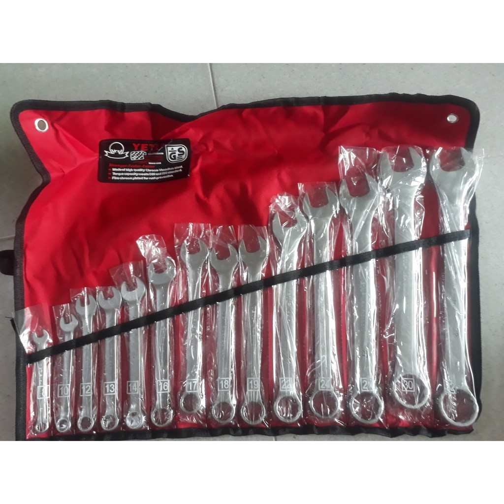 Bộ khoá vòng miệng yeti 8-24 ( bộ nhỏ 14 món)- Tuấn Yến
