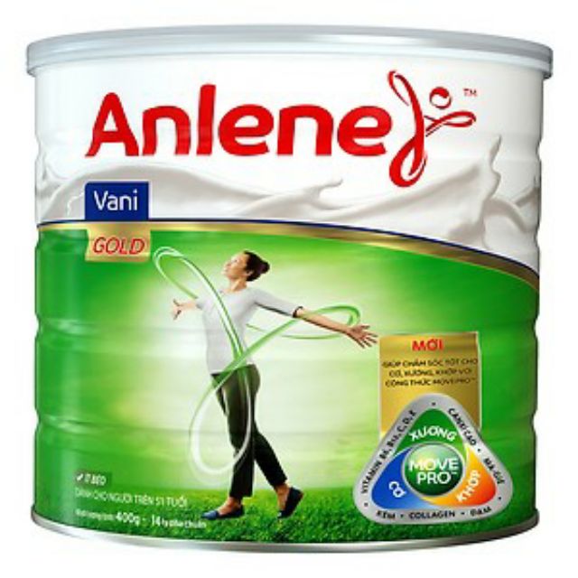 Sữa Alene trên 51 vani 400g