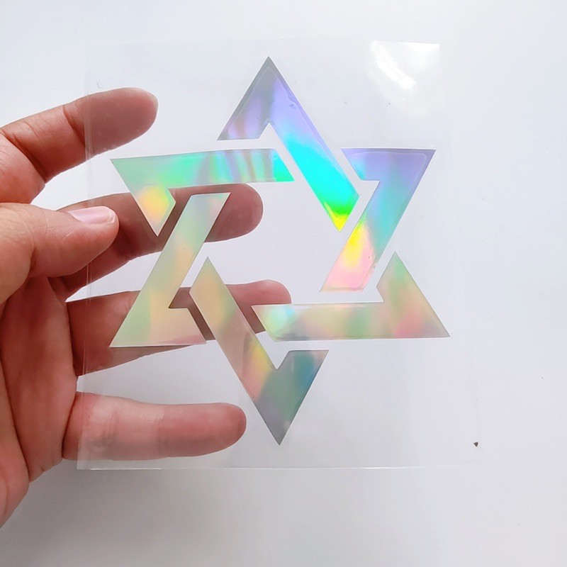 Tem dán trang trí xe máy, ô tô Thuỷ Thủ Mặt Trăng, ngôi sao biểu tượng ma thuật