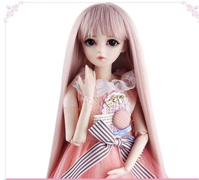 Tóc giả cho bjd 1/3 ( doris kilig doll)