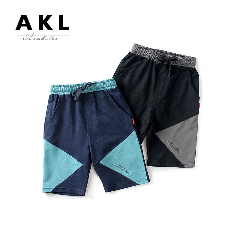 (21-42kg) Quần thun bé trai size đại, quần short chất cotton cho bé trai (AKL)