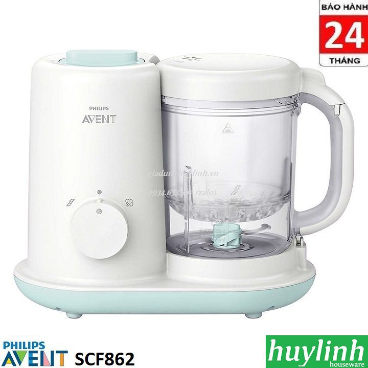 Máy xay hấp thức ăn Philips Avent SCF862 - chính hãng bảo hành 2 năm