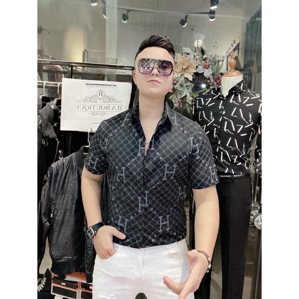 ÁO SƠ MI NAM NGẮN TAY HỌA TIẾT SIÊU HOT- MẪU MỚI NHẤT 2021