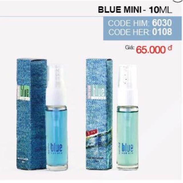 NƯỚC HOA BLUE NAM NỮ 10ml