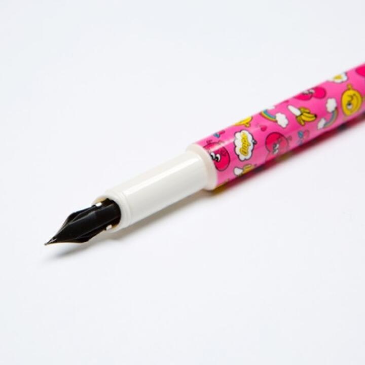 Bút Máy ARTBOX Hàn Quốc Họa Tiết Emoji Màu Hồng Dễ Thương