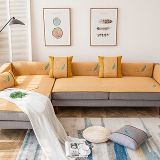 Miếng Lót Ghế Sofa Thêu Lông Vũ