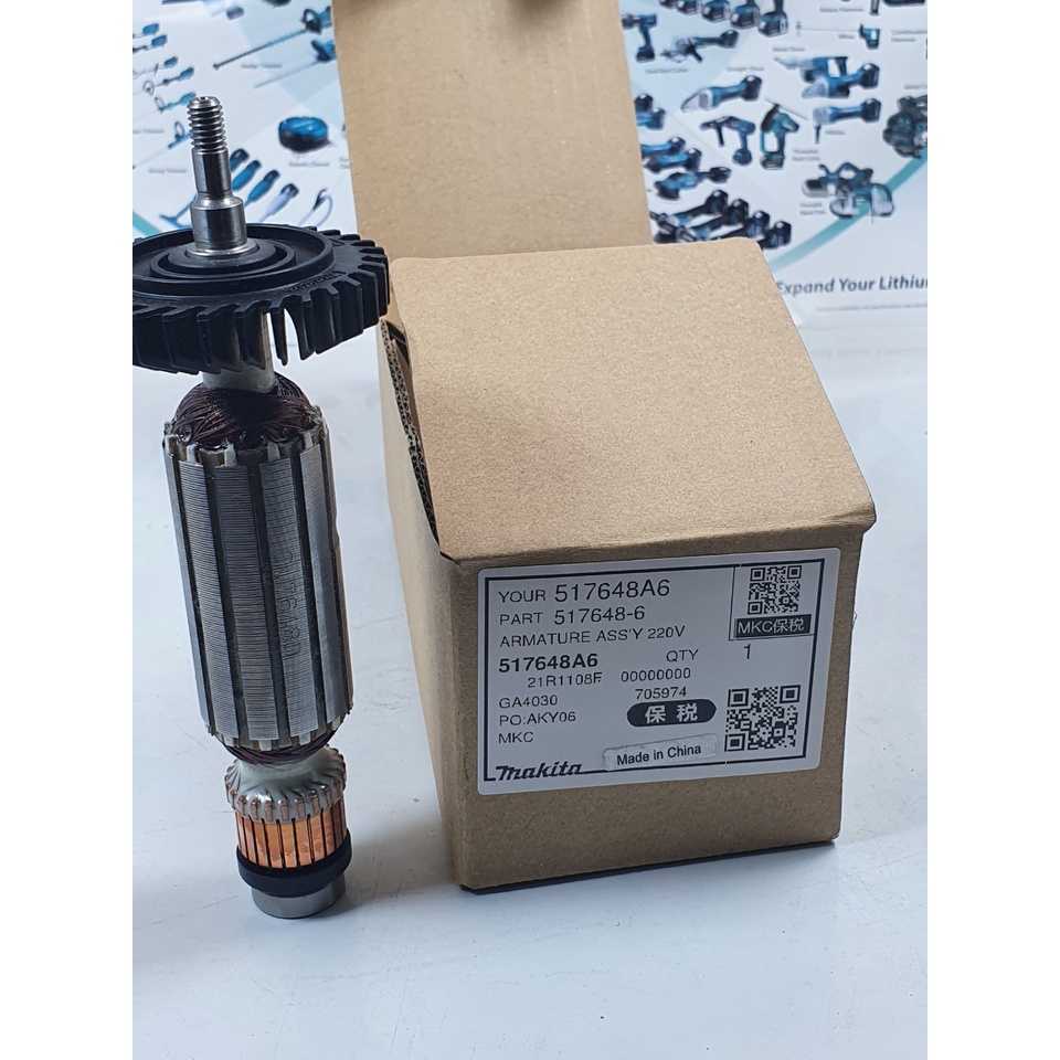 Rotor cho máy Makita GA4030 và GA4031