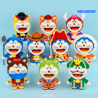 1 Bộ Đồ Chơi Lắp Ráp Mô Hình Nhân Vật Doraemon Mini Tinh Tế