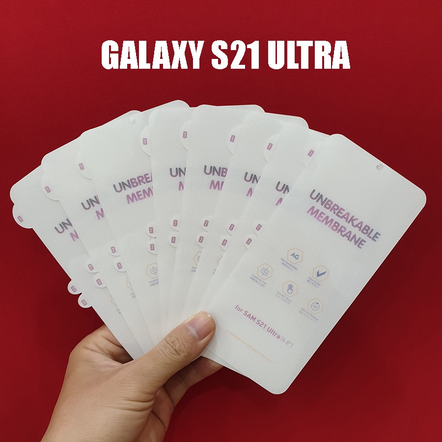 Miếng dán chống bám vân tay màn hình Galaxy S21 Ultra