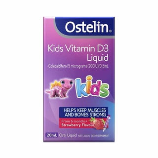 Vitamin D3 Ostelin Úc cho bé (date mới 8/22)