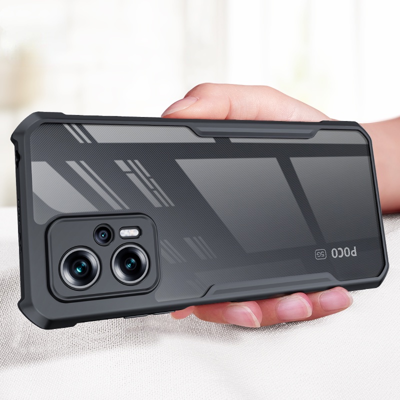 Ốp Điện Thoại Trong Suốt Chống Sốc Cho Xiaomi Poco F4 F3 X3 M3 Pro Redmi Note 11E 5G 11 11S 10 10S 10C Redmi10