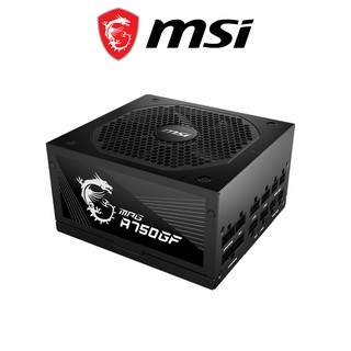 Nguồn máy tính MSI MPG A750GF 750W - 80 Plus Gold - Full modular