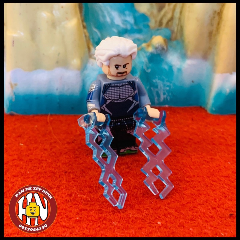 Đồ Chơi Xếp Hình - Marvel Quick Silver - Suit Ultron - Hàng Cao Cấp - Ảnh Shop !