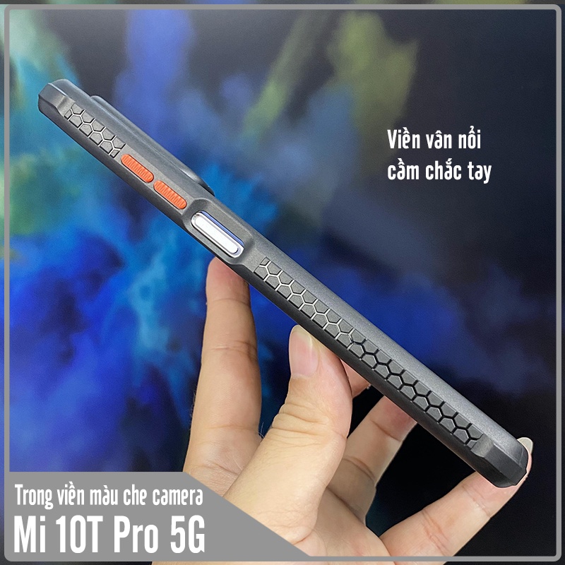 Ốp lưng CHO Xiaomi Redmi Note 10S - Note 10 4G trong viền màu che camera 4 Góc chống sốc