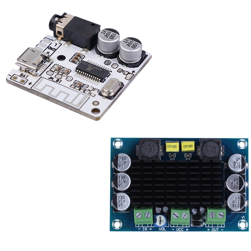 Bảng Mạch Khuếch Đại Âm Thanh Bluetooth Kỹ Thuật Số Kênh Đơn DC 12V-24V TPA3116 D2 100W