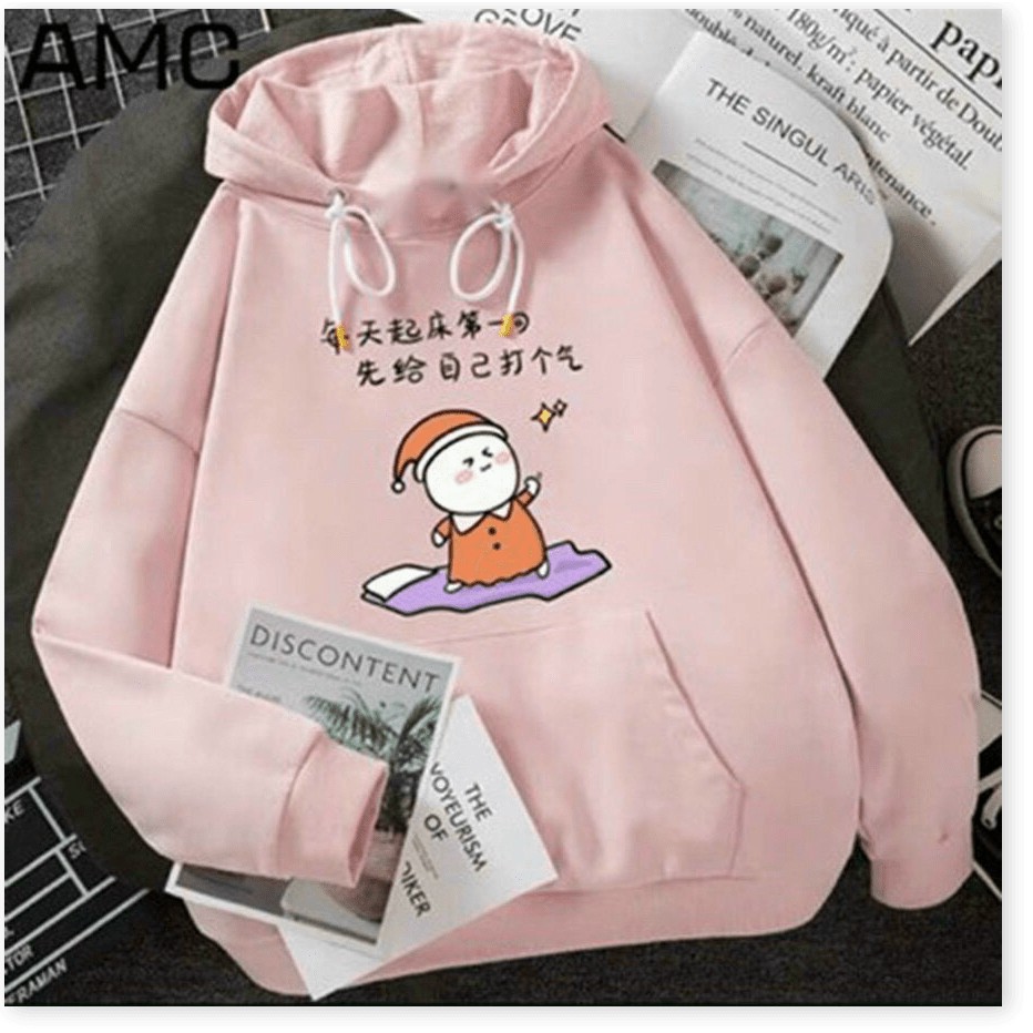 ÁO KHOÁC HOODIES NỮ NHIỀU MÀU XINH XẮN,THIẾT KẾ HỌA TIẾT SINH ĐỘNG LANA FASHION