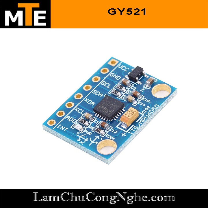 Cảm biến gia tốc 6 trục GY-521 MPU6050 - Module Arduino