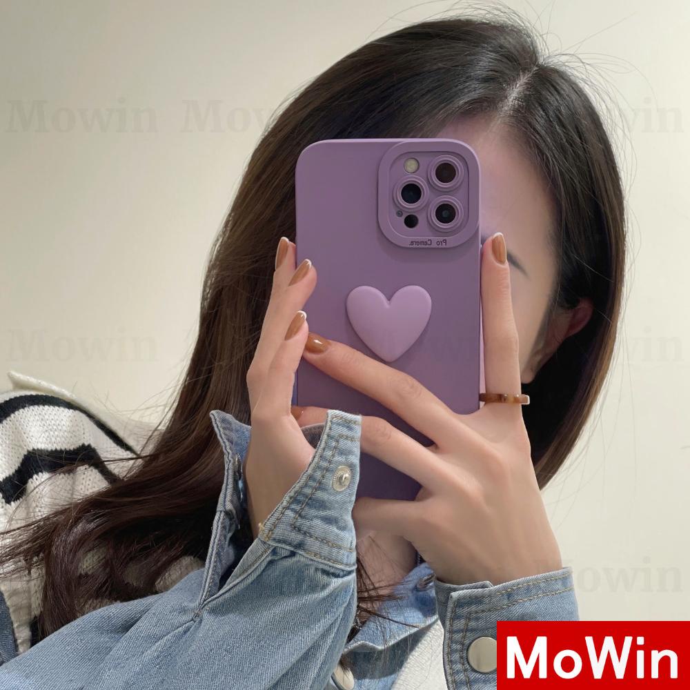 Ốp điện thoại silicon mềm trái tim tím cho iPhone 13 Pro Max 12 Pro Max 11 Pro Max 7 Plus XR XS MAX Pro 7 Max 13 11 12 | BigBuy360 - bigbuy360.vn