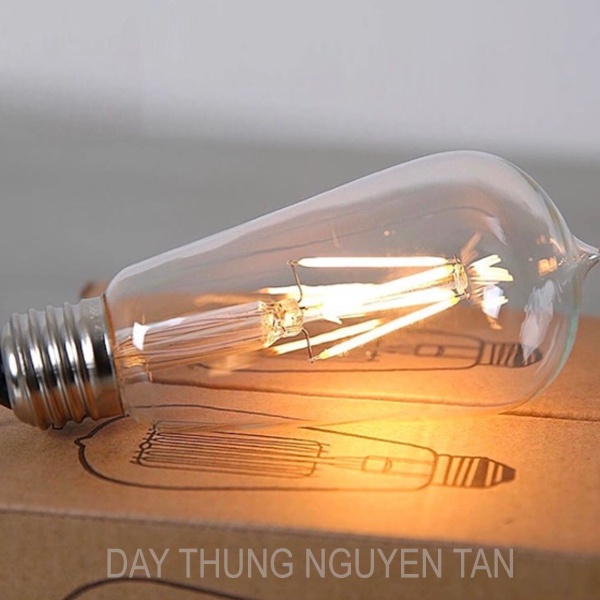Đèn thả dây thừng siêu rẻ, nhiều chiều dài, đèn led trang trí