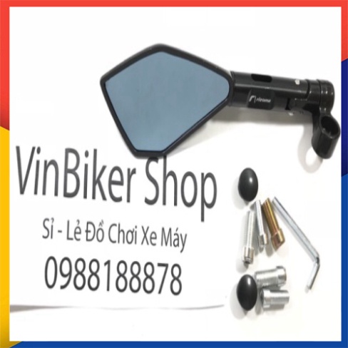 Gương 5 Cạnh Rizoma Nhôm CNC Hàng Đẹp Full Hộp Gắn Các Dòng Xe Máy ( Ảnh Chụp Thật)