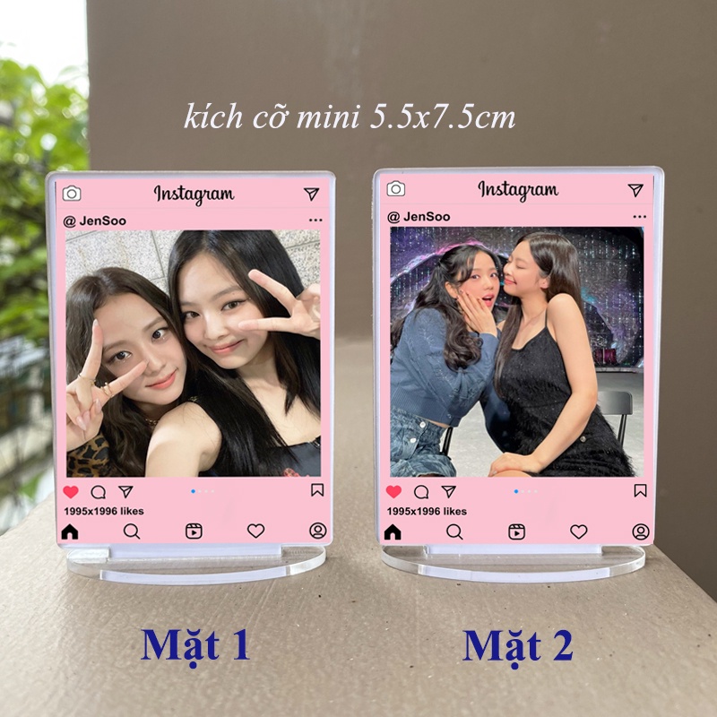 Tượng instagram Blackpink kích cỡ mini