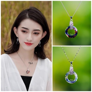Mặt Dây Chuyền Pha Lê Swarovski Hình Tròn S20mm
