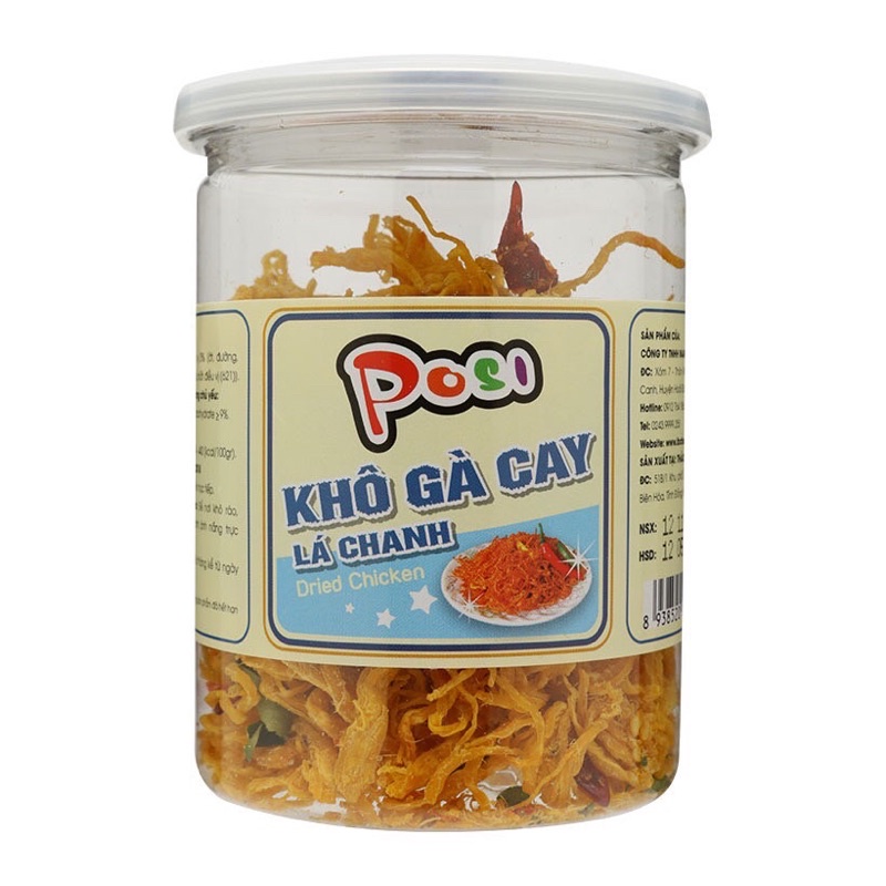 Khô gà Posi hộp 100g