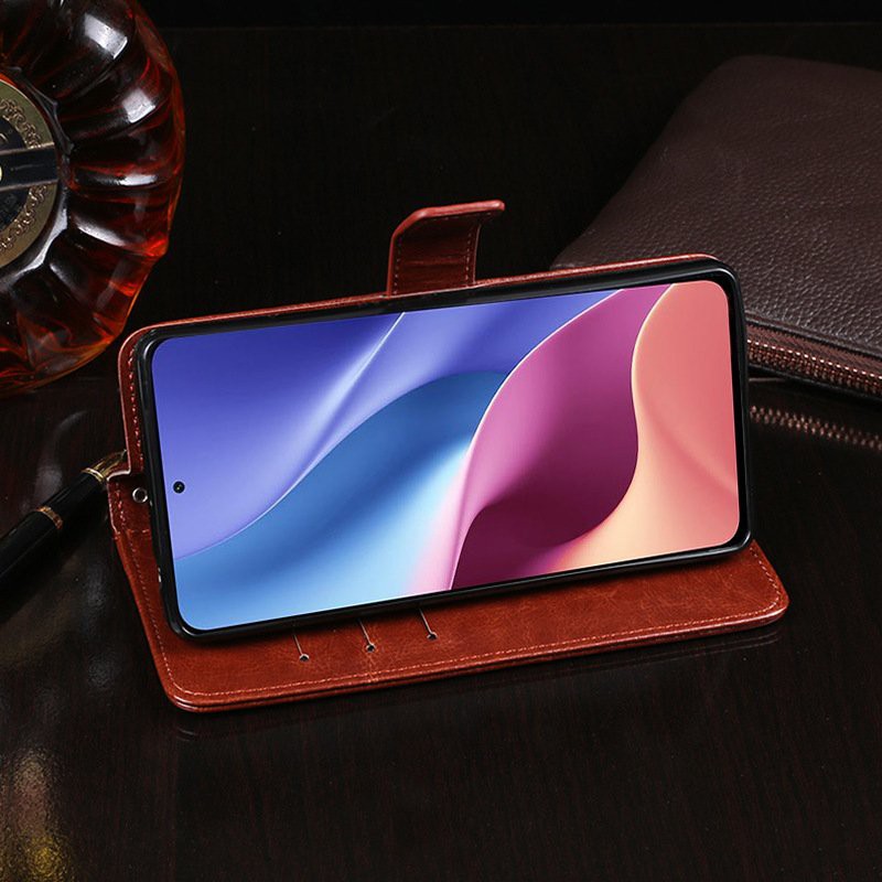 Bao da❤️FREESHIP❤️ Bao da xiaomi mi 11 lite dạng ví nắp lật hai mặt kèm khe để thẻ