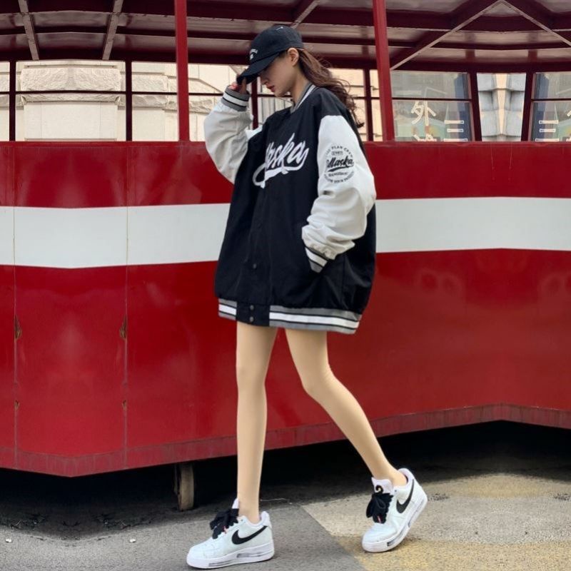 Áo Khoác Bomber Bóng Chày Form Dành Cho Nam Nữ