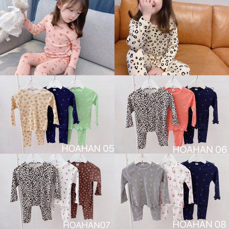 SET 3 BỘ TĂM HOA XUẤT HÀN CHO BÉ