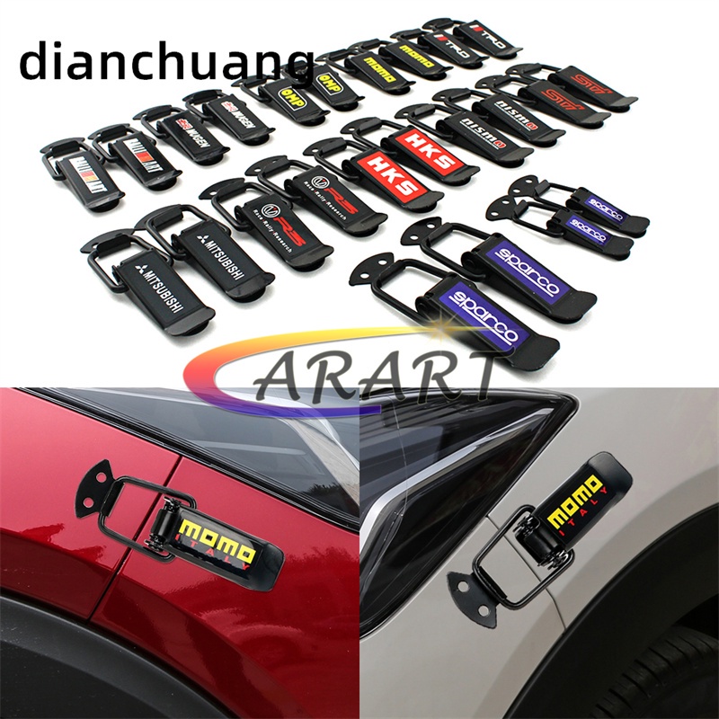 Kẹp Khóa Tháo Lắp Nhanh momo / Sporco / ralliart Thông Dụng Cho Xe Đua