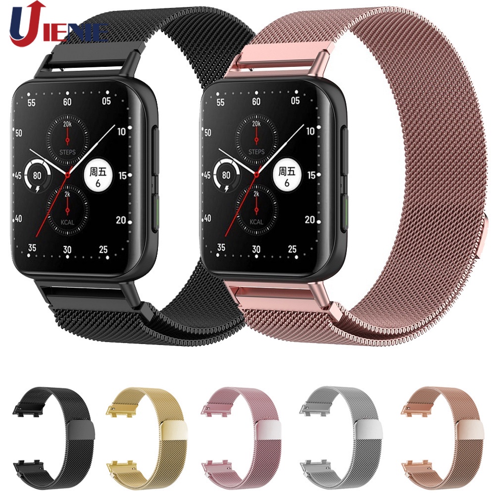 Dây đeo inox Milanese cho đồng hồ thông minh OPPO Watch 2 46mm 42mm