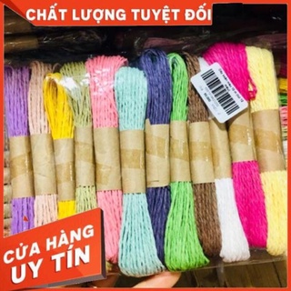 Sét 12 cuộn dây giấy xoắn 12 màu 10m/cuộn