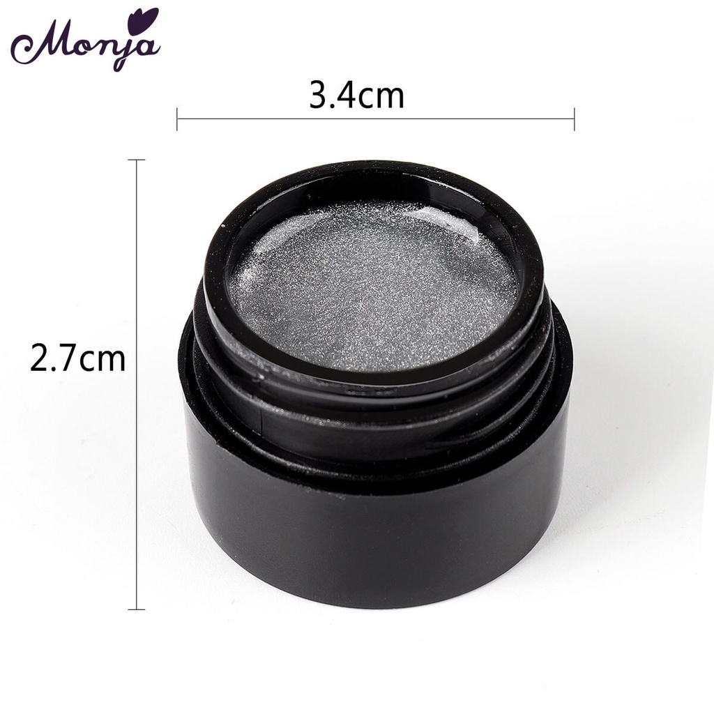 MONJA Sơn gel mạng nhện trang trí móng tay nghệ thuật 4 màu tự chọn