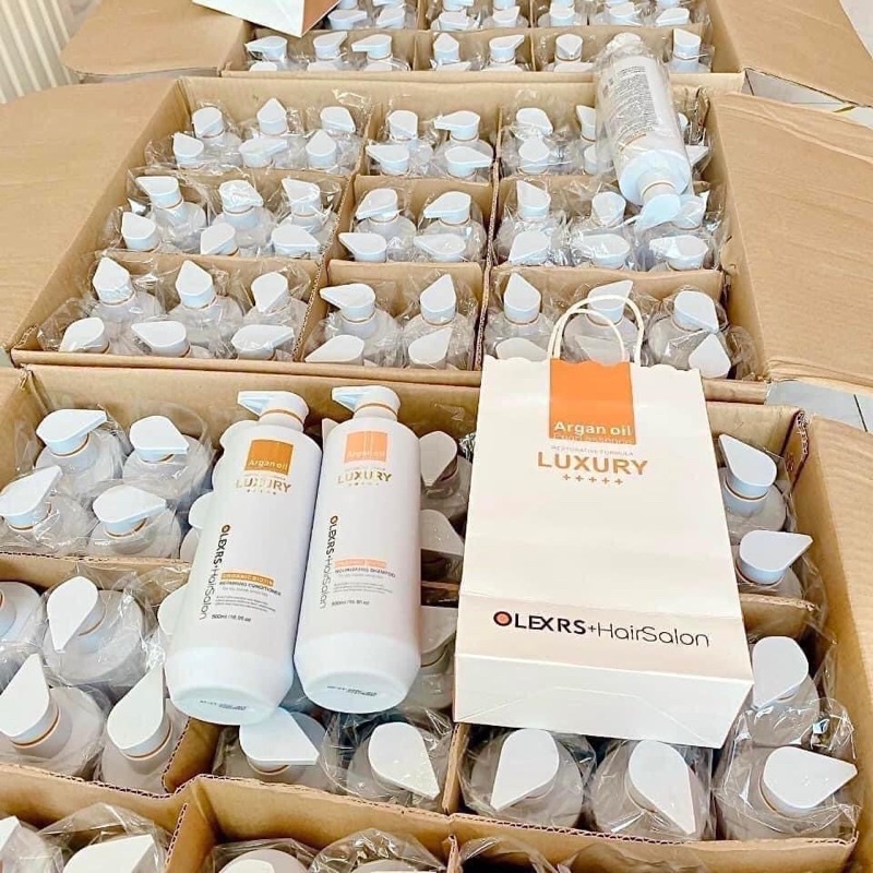 Gội Xả Olex Agran Oil 960ml Bản Luxury