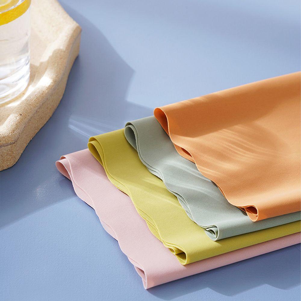 OCEANMAP Quần Lót Cotton Lụa Mềm Không Đường May Lưng Vừa Quyến Rũ Cho Nữ