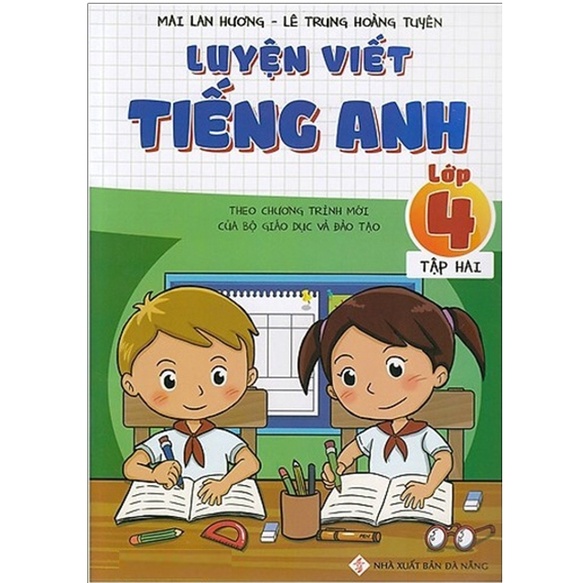 Sách - Combo Luyện viết tiếng Anh lớp 4 (Tập 1+Tập 2)