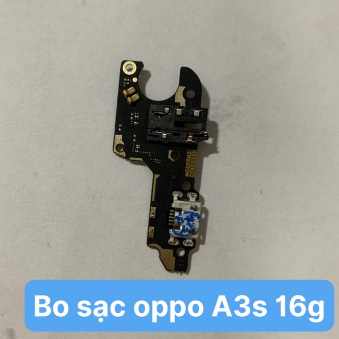 Cụm bo sạc Oppo A3s 16g sim dưới zin hãng