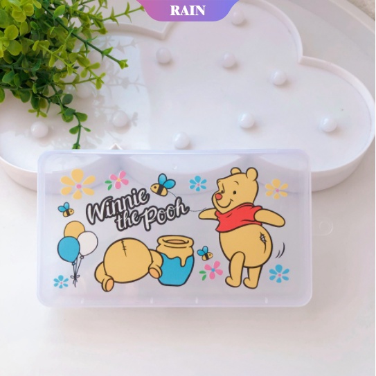 SANRIO 1 Hộp Đựng Khẩu Trang Họa Tiết Hoạt Hình Marvel Nhỏ Gọn Tiện Dụng